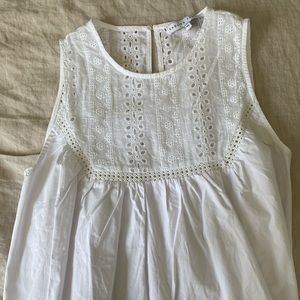 Tuckernuck White Blouse Top